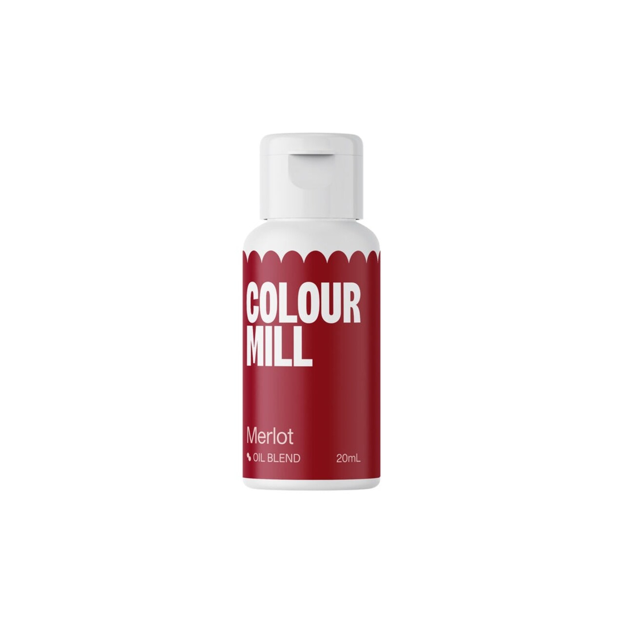 20ml Oil Based Merlot Food Colouring for Buttercream Chocolate Cake Batter Fondant and Baking Uses